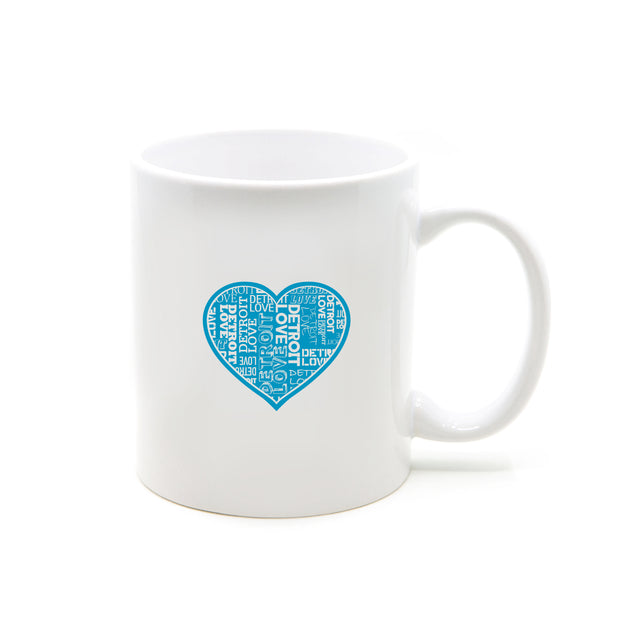 Detroit Love Ceramic Mug