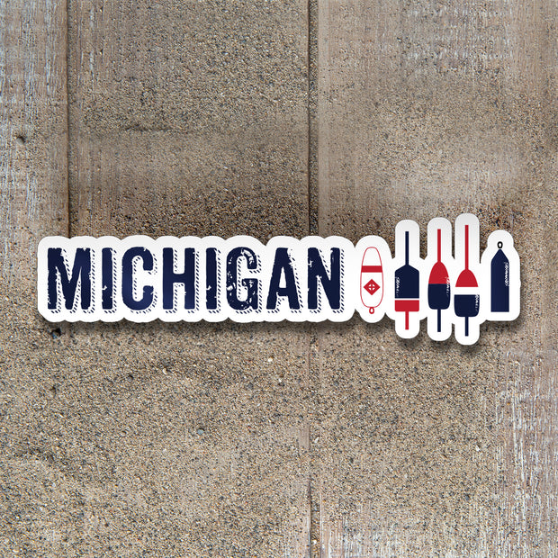 Michigan Buoys Decal