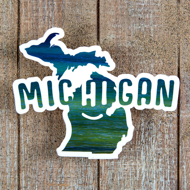 Michigan “HI” Great Lakes Decal