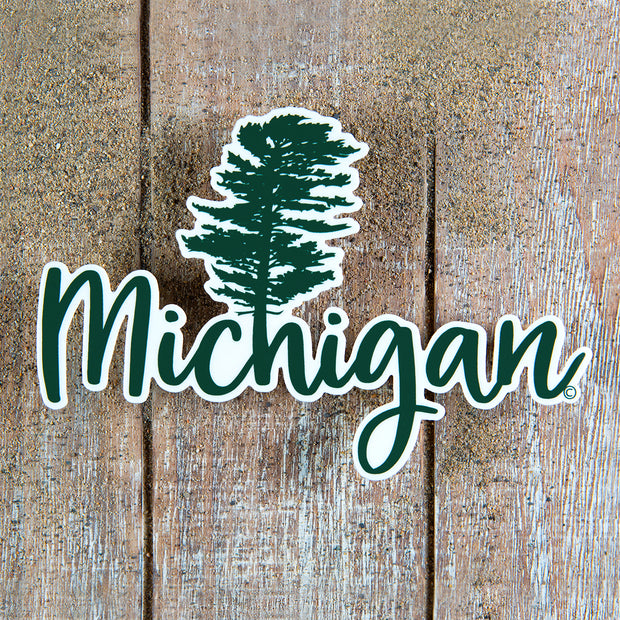 Michigan White Pine Decal