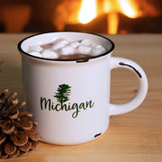 Michigan White Pine Western Mug