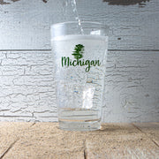 Michigan White Pine Pint Glass