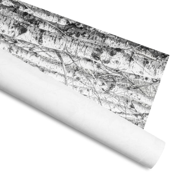 Birch Cluster gift wrap paper