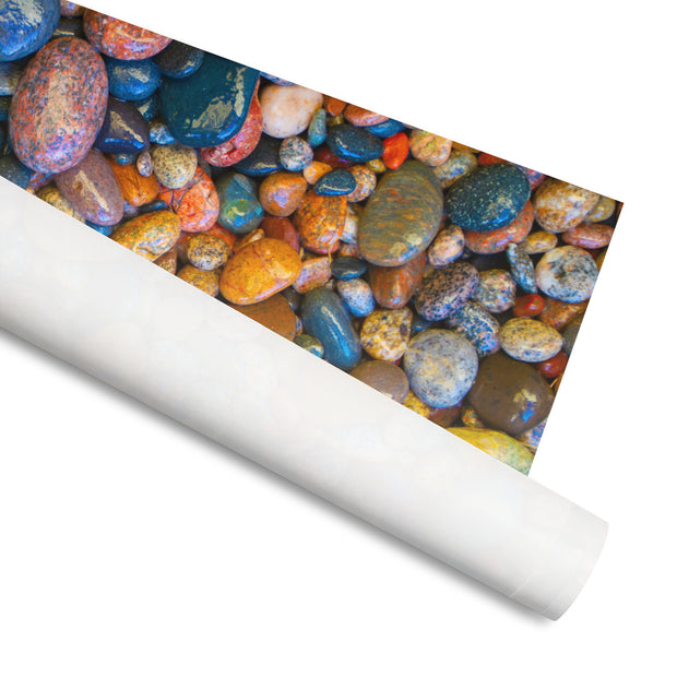 Shoreline Rocks gift wrap paper