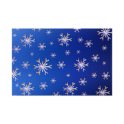 Vintage Detroit Holiday Snowflake gift wrap paper