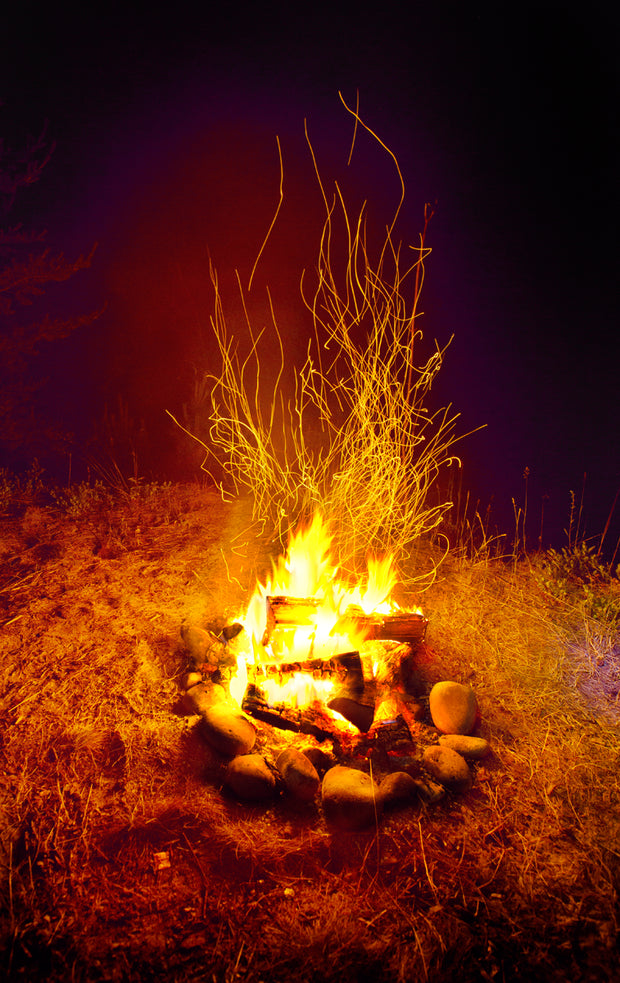 Campfire on the Bluff