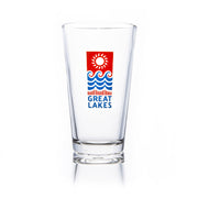 Great Lakes Waves Pint Glass