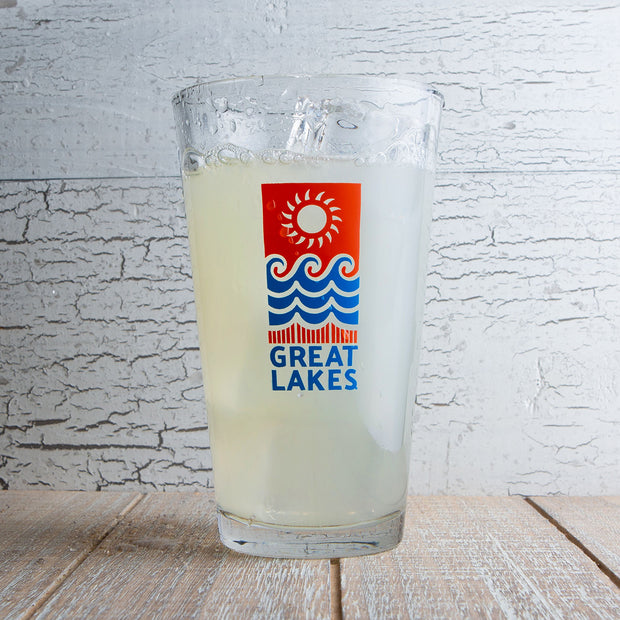 Great Lakes Waves Pint Glass