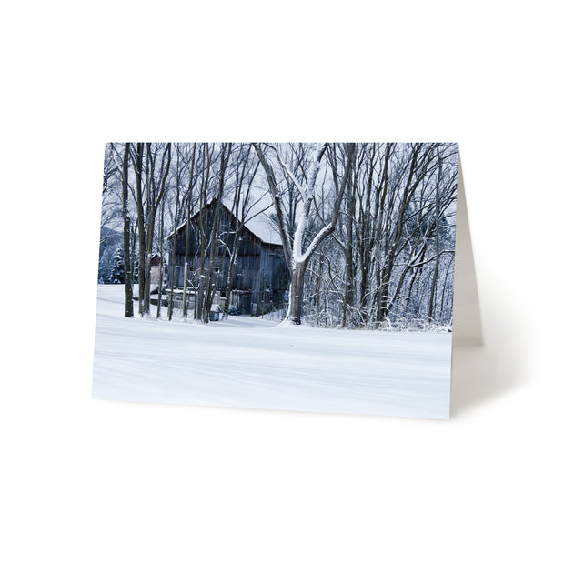 Nestled in the Trees Blank Greeting Card