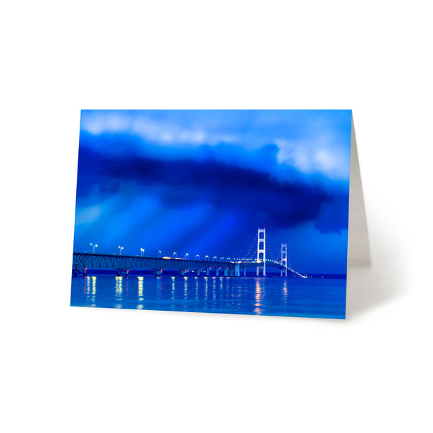 Over Mighty Mac Blank Greeting Card